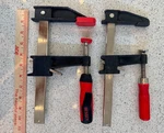 Set Of Bessey Clamps Cast Iron 6" GSCC3.506 And GSCC2.506 Pre-owned. Fixed Price $18.00.