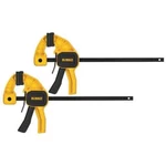 Dewalt 4.5 In. 35 Lb. Trigger Clamps (2 Pack) With 1.5 Throat Depth. Fixed Price $14.99.