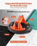 8" Vacuum Suction Cup, 400LB Glass Lifter Tool W/ Case For Tile Granite Window. Fixed Price $33.99.