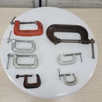 Lot Of 7 Usa Made C-clamps Jorgensen 4 Stanley Handyman Cin Tool. Fixed Price $89.99.