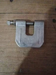 Steel C-clamp Rod Anchor E2 3/8 T304. Fixed Price $15.00.