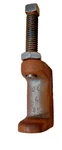 Nvent Caddy 310 Universal Beam Clamp Thick Flange Eg 1/2" Rod, 1/4" Max. Fixed Price $12.95.