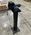 Vise Floor Pedestal With Special Edition 1755, Wilton Tradesman. Fixed Price $629.95.