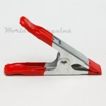 4" Spring Clamp Clip 1" Max Opening Steel Tool W/ Vinyl Tip Insulated Handle. Fixed Price $8.99.