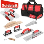 Goldblatt 2 Piece Stainless Steel Trowel Set & 8 Masonry Hand Tool New. Fixed Price $90.99.