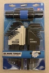 Hart 22-PIECE Ball End Hex Key Set & Handle Sae Mm Black Oxide Coating Tool. Fixed Price $14.95.
