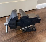 Never Used Nos Craftsman Utility Bench Vise 4.5" Jaws Swivel 51865 Made In Usa. Fixed Price $200.00.