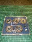 Woodstock International 3/4 Bore Router Rub Collar Set 2-1/4 2-1/2. Fixed Price $200.00.