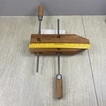 Vintage Sears Craftsman 12" Adjustable Wood Gluing Clamp 66644 Made Usa. Fixed Price $25.00.