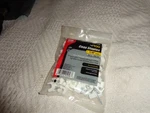 Gb Coax Staples 100CT. 1/4" PSW-100B New In Bag. White. Fixed Price $6.50.