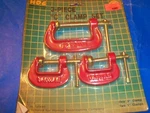 3/PK Adjustable C/g Assorted Size Set 1-2" 2-1" Clamps Hdc Q5. Fixed Price $12.50.
