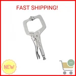 Irwin Vise-grip Original Locking C-clamp With Swivel Pads, 11", 20. Fixed Price $30.81.