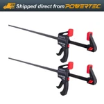 Powertec 2PK 36 Inch Bar Clamps, Quick Release, One-handed With 42 Spreader. Fixed Price $40.99.