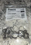 Breeze 3704 Mini Hose Clamp 300 Series All Stainless Steel 7/32" - 5/8" 10 Pc.s. Fixed Price $12.70.
