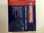 Duratool 60MM Swivel Table Vice D00099. Fixed Price $19.00.