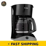 Mr. Coffee 12-CUP Black Maker With Auto Pause. Fixed Price $64.99.