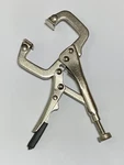 Pittsburgh C-clamp Locking Pliers Welding Vise Grip 6" Long.. Fixed Price $5.83.