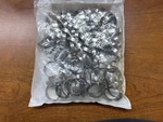 New Murray KSC3331 Keystone Pinch N'seal Clamps 1-5/16" Nominal 100 Per Pack. Fixed Price $70.00.