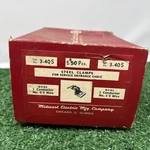 Midwest Electric 3-40S Steel Clamps Lot Of 29. Fixed Price $25.50.