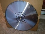 Glacier Diamond Concrete Saw Blade Inch / 27" New. Fixed Price $344.95.