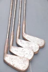 Vintage Dayton O. Steel Shaft Blade 2-5 Irons Set Mashie Lofter Antique Golf. Fixed Price $44.99.