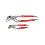 In + 10 Milwaukee Straight-jaw Pliers Set 48-22-6330 Channels Lock 2-PIECE. Fixed Price $41.83.