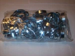 50 Calhawk Hose Clamps 1-1/2"---2-1/4" Worm CAPAHC28. Fixed Price $28.99.