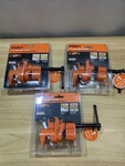 Lot Of 3 Vintage Nos Pony Model #52 1/2" Adjustable Pipe Clamps Made Usa. Fixed Price $67.99.