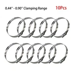 10PCS Worm Gear Clamps 0.44" To 0.90" Clamping Range Hose New. Fixed Price $15.99.