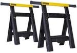 Stanley Sawhorse Adjustable Folding Plastic Set 1000 Lb Heavy Duty Work 2-PACK. Fixed Price $90.34.