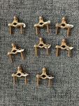 Erico Bronze Grounding Connector/clamp, 8 Awg Sol 2 Str - Pieces #EK17. Fixed Price $95.00.