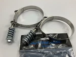 (2) Automann 561.230356 T-bolt Spring Load Hose Clamp, 3-9/16" 3-7/8" Range. Fixed Price $17.99.