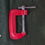 Stanley Handyman Metal C-clamp Red Silver Single Piece HI52. Fixed Price $6.50.