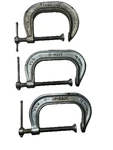 Vintage Adjustable C-clamps Model 1430-3" & 1/2 Made Usa. Fixed Price $18.00.