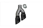 Corsa Twin 4.0" Side Swept Black Pvd Pro-series Tip Kit Clamp Included Universal. Fixed Price $381.99.