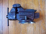 Vintage Craftsman 506-51801 Swivel Base 3.5" Bench Vise Usa. Fixed Price $70.00.