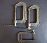 2-VINTAGE #66673 Malleable C-clamp 3" & 1-CRAFTSMAN Pearlitic 66681. Fixed Price $29.99.