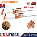 Jorgensen 2-PACK Medium Duty Steel Bar Clamp Set With 600 Lbs Load Limit 24-INCH. Fixed Price $39.99.