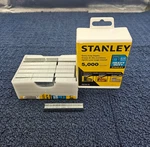 (qty 25000) Stanley TRA705-5C Heavy Duty Staples Universal Fit 5-16". Fixed Price $62.20.