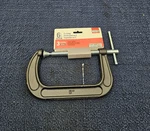 (qty 2) Bessey CM60: In. Drop Forged C-clamp, Black, 3 Throat Depth. Fixed Price $26.35.