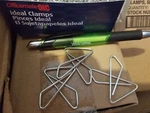 Master Box 500 Oic Officemate Ideal Butterfly Clamps #2 Paper Clips 10X50EA. Fixed Price $15.00.