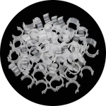 Jakoue 80PCS Bobbin Clips Organizer Set - Clear Plastic Clamps For Embroidery.... Fixed Price $12.70.