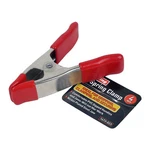 Lot Of 12PC 4" Heavy Duty Metal Spring Clamps W/ Red Rubber Tips Tool Pcs Pack. Fixed Price $15.95.