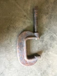 Bessey Tools Series Heavy Service Machine C-clamp Model# B-HS4. Fixed Price $75.00.