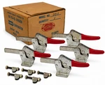 Lot Of Nos Destaco 245-S Solid Bar Horizontal Toggle Clamps W/ Spindles Usa. Fixed Price $115.99.