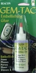 Beacon Gem-tac Permanent Adhesive Glue 2 Oz. For Rhinestones, Crystals. Fixed Price $7.15.