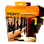 Pony Jorgensen Spring Clamp Set 14 Piece Plastic Jaws Mixed Sizes PNY93260. Fixed Price $19.99.