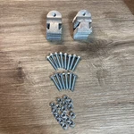 Lot Of 14 Globestrut Aluminum 1/2" Standard Pipe Clamp Rigid P/n G-7502. Fixed Price $9.99.