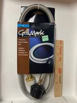 Grill Mark Stainless Steel Gas Line Hose And Adapter. Fixed Price $8.00.