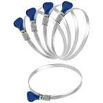Fulton Inch Thumb Screw Key Adjustable Stainless Steel 4" Hose Clamp 5 Pack. Fixed Price $17.70.